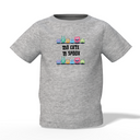To Cute Graphic Kid’s Grey Printed T-Shirt