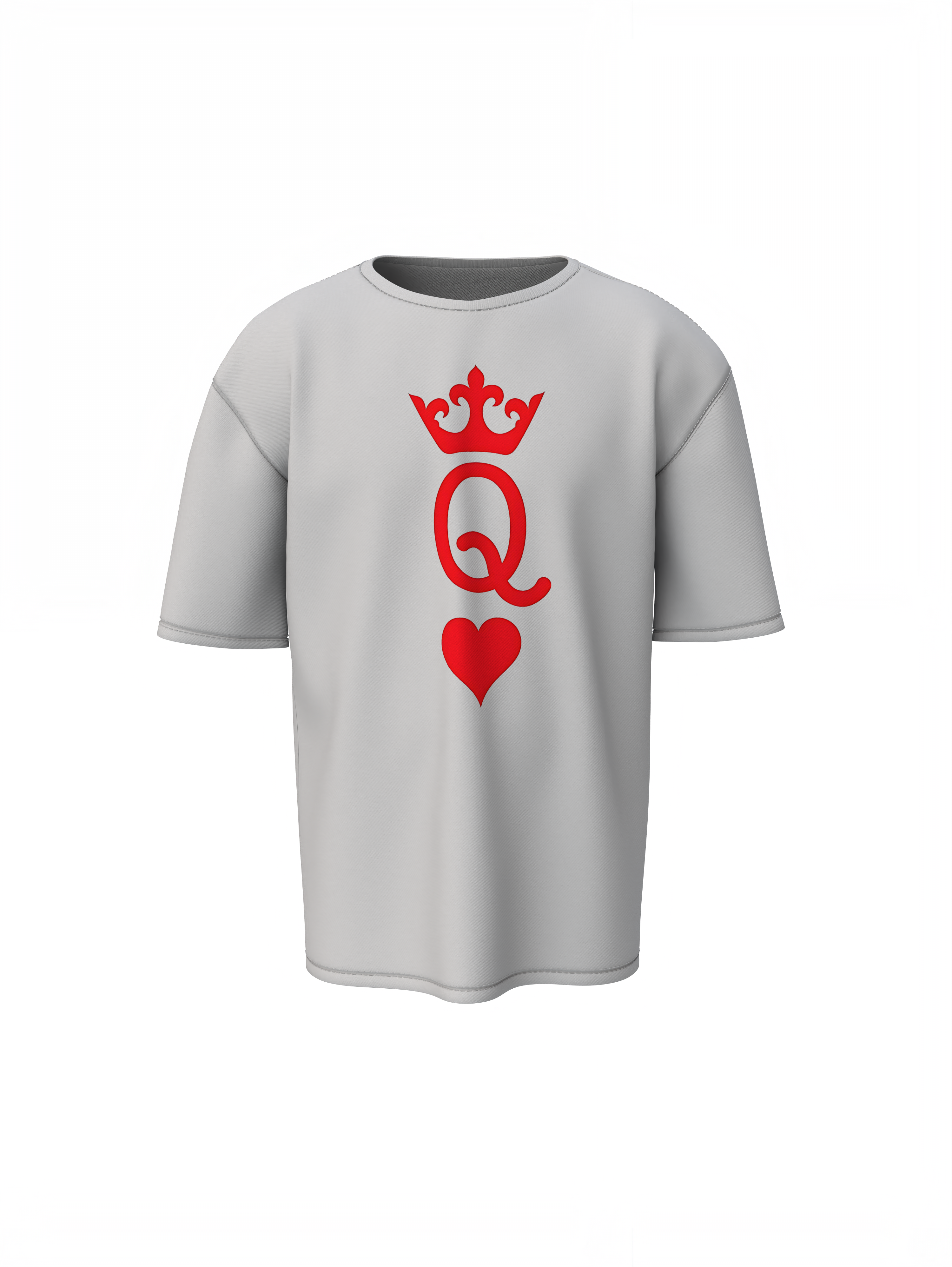 King & Queen Oversized T-Shirts