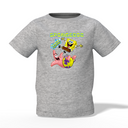 Spongbob Graphic Kid’s Grey Printed T-Shirt
