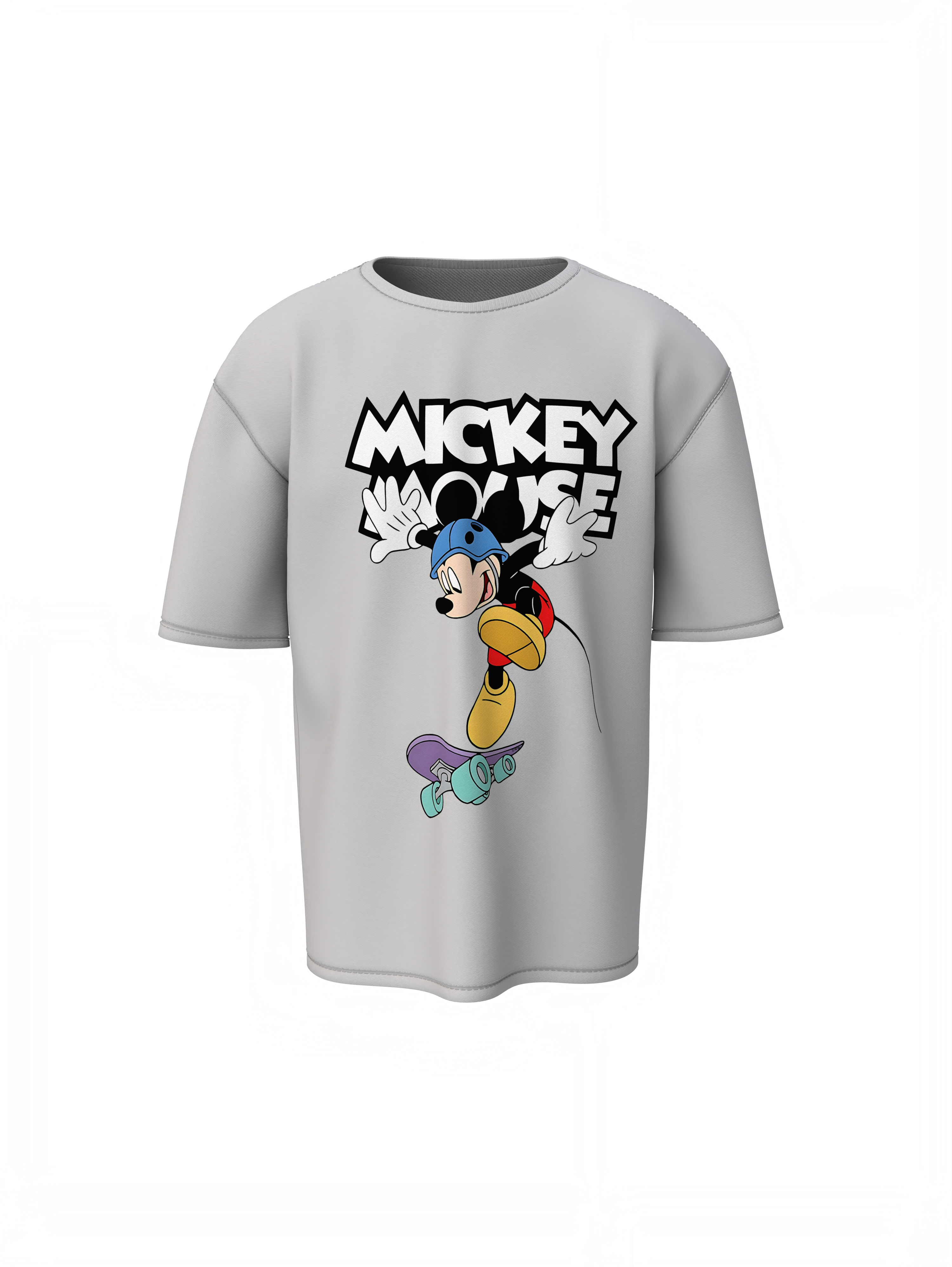 Micky Cartoon Oversized T-Shirts