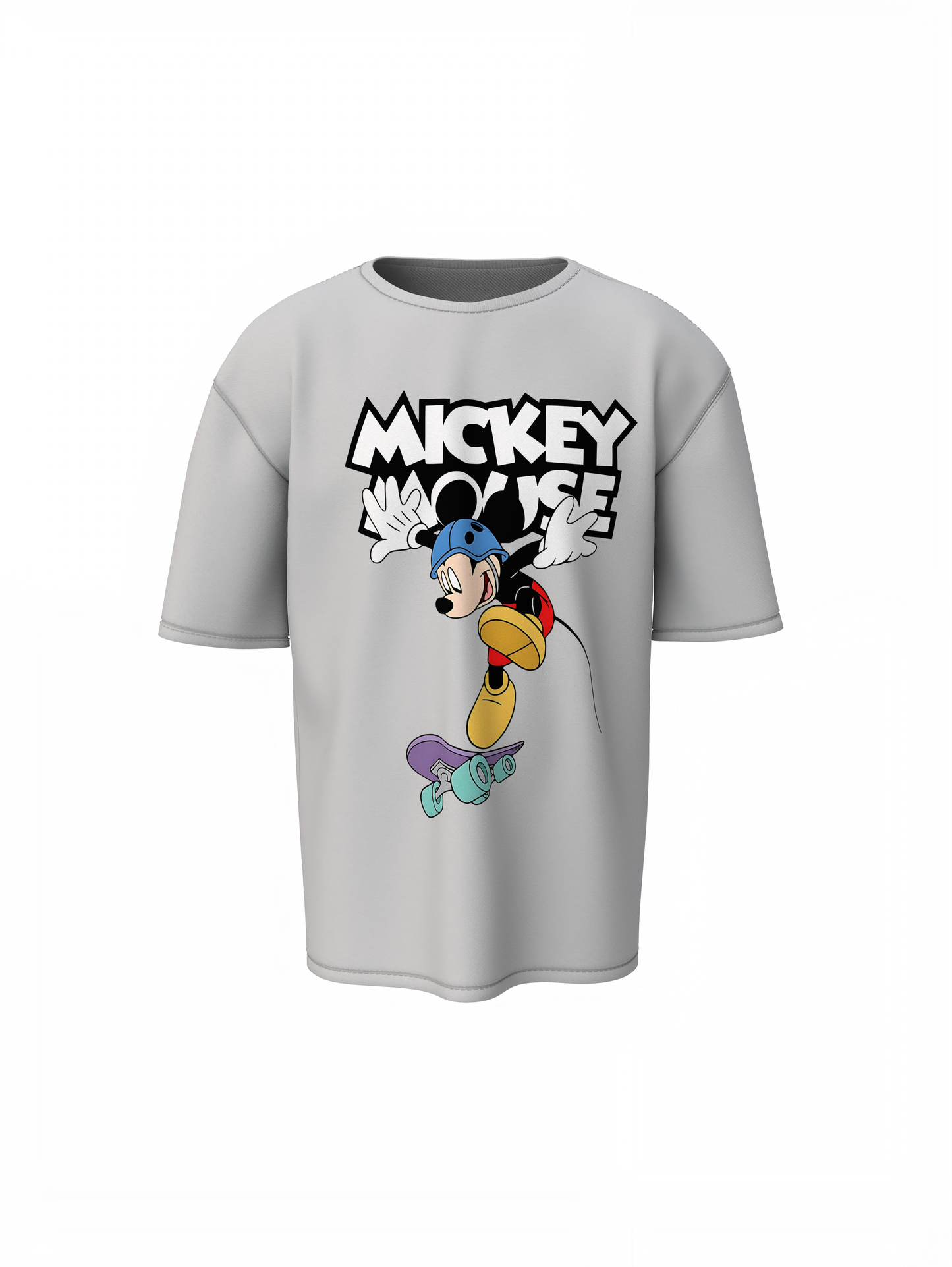Micky Cartoon Oversized T-Shirts