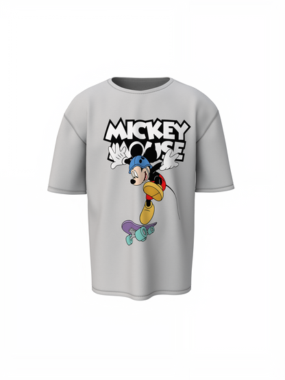 Micky Cartoon Oversized T-Shirts