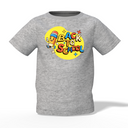 Back To School Graphic Kid’s Grey Round Neck Printed T-Shirt