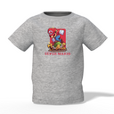 Mario Cartoon Graphic Kid’s Grey Printed T-Shirt
