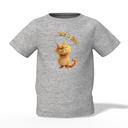 Take It Easy Graphic Kid’s Grey Printed T-Shirt