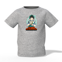 My Hero Graphic Kid’s Grey Printed T-Shirt