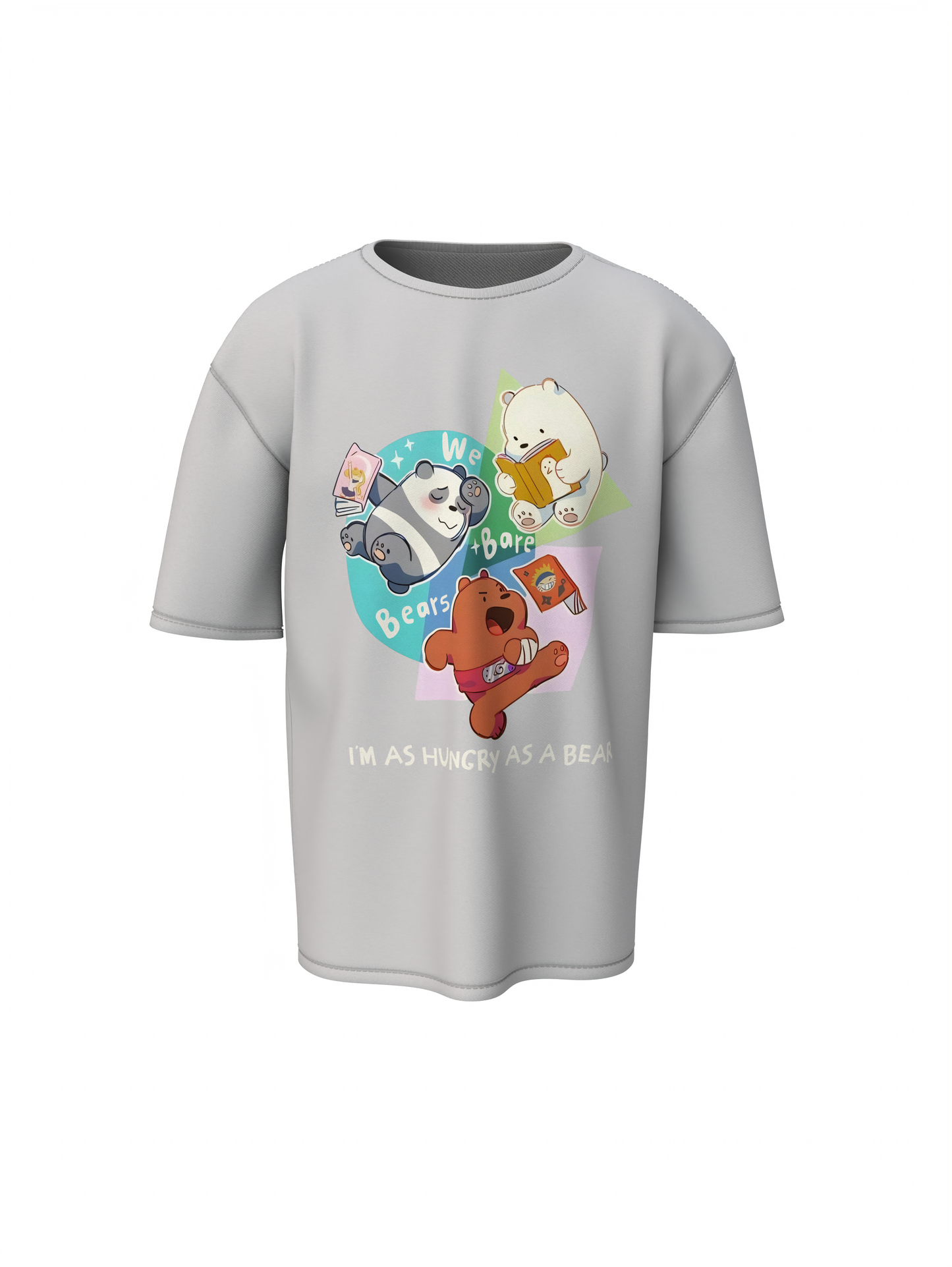 Hungry Bare Oversized T-Shirt Bold Streetwear Style