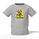 Subway Sufers Graphic Kid’s Grey Printed T-Shirt