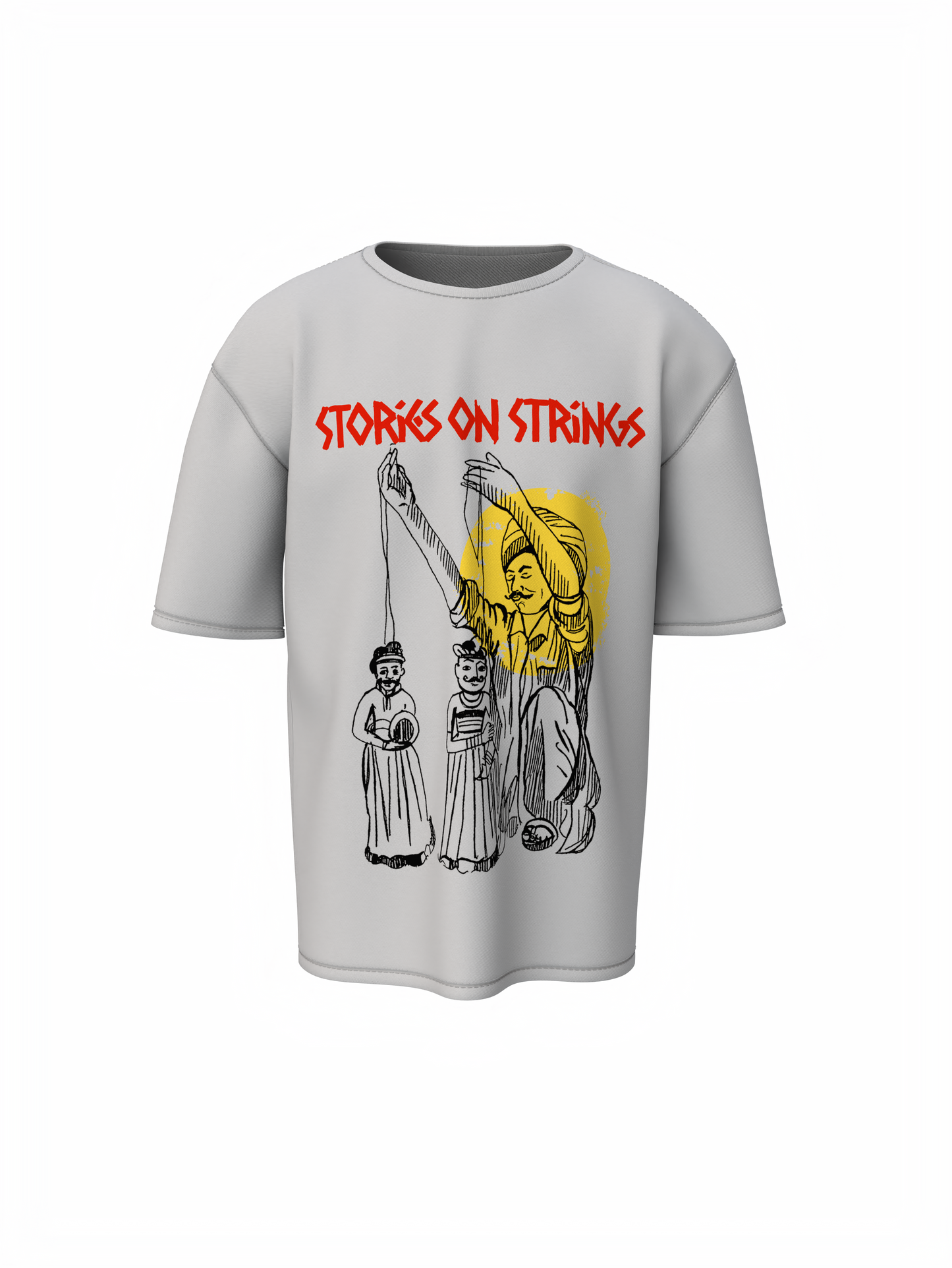 Stories On Strings Oversized T-Shirts