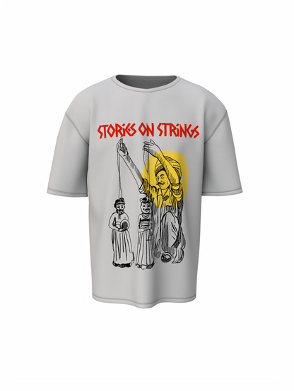Stories On Strings Oversized T-Shirts
