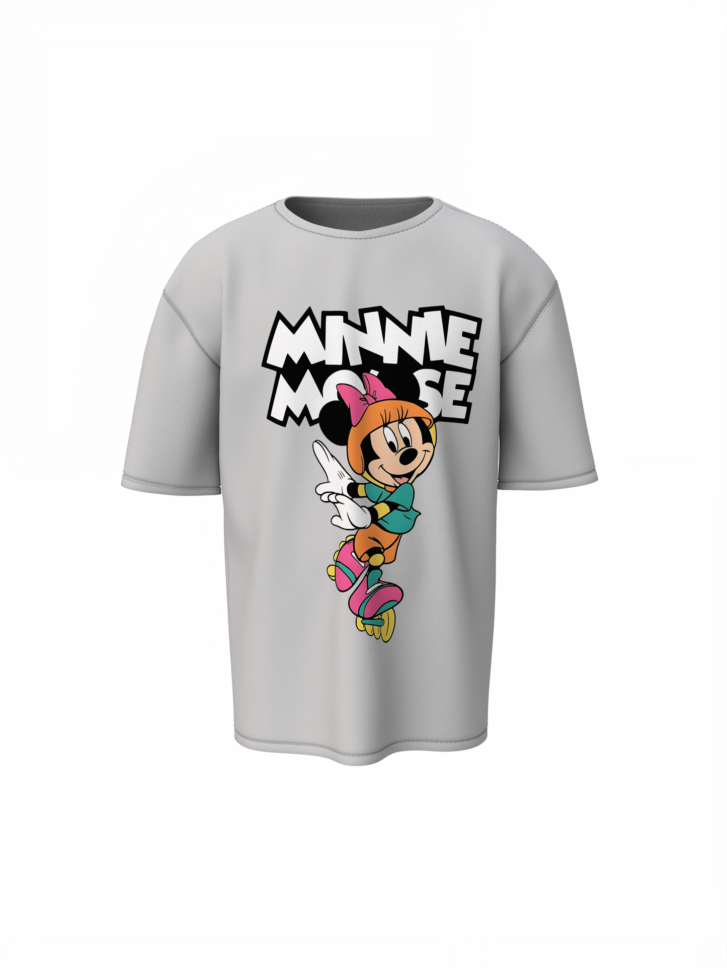 Micky Cartoon Oversized T-Shirts