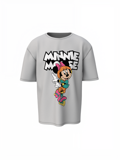Micky Cartoon Oversized T-Shirts