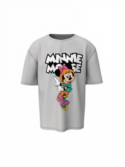 Micky Cartoon Oversized T-Shirts
