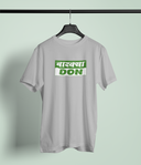 Barkya Don Grey Round Neck Unisex T-shirt | Marathi Designs