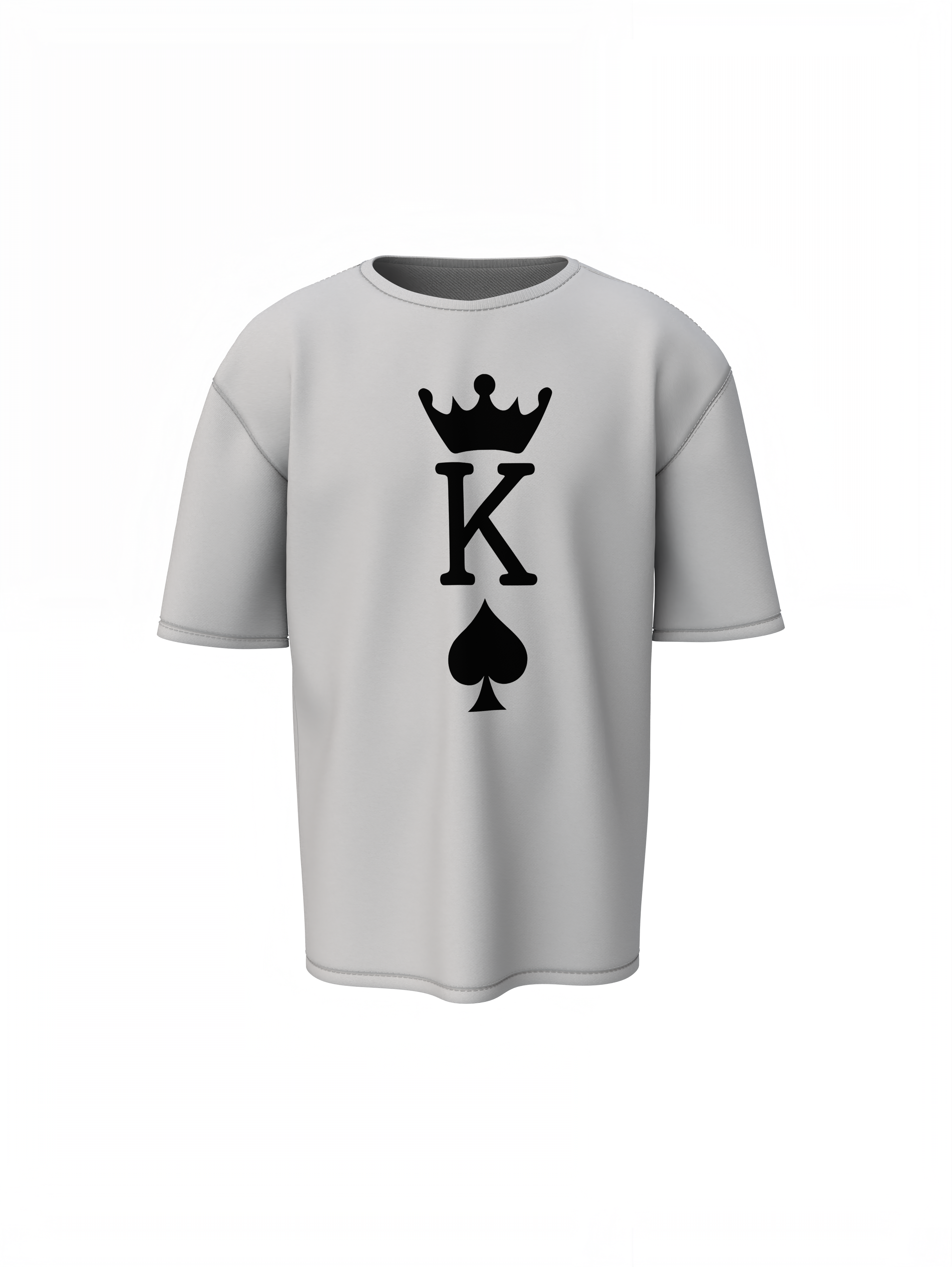 King & Queen Oversized T-Shirts