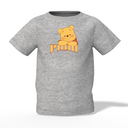 POOH Cartoon Graphic Kid’s Grey Printed T-Shirt