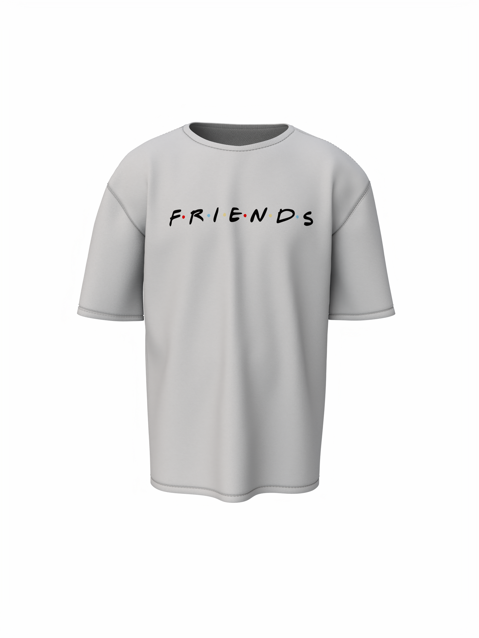 F.R.I.E.N.D.S Oversized T-Shirt Trendy TV Show Streetwear