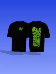 Hello Swanky Graphic Unisex Oversized Special Edition T-Shirt