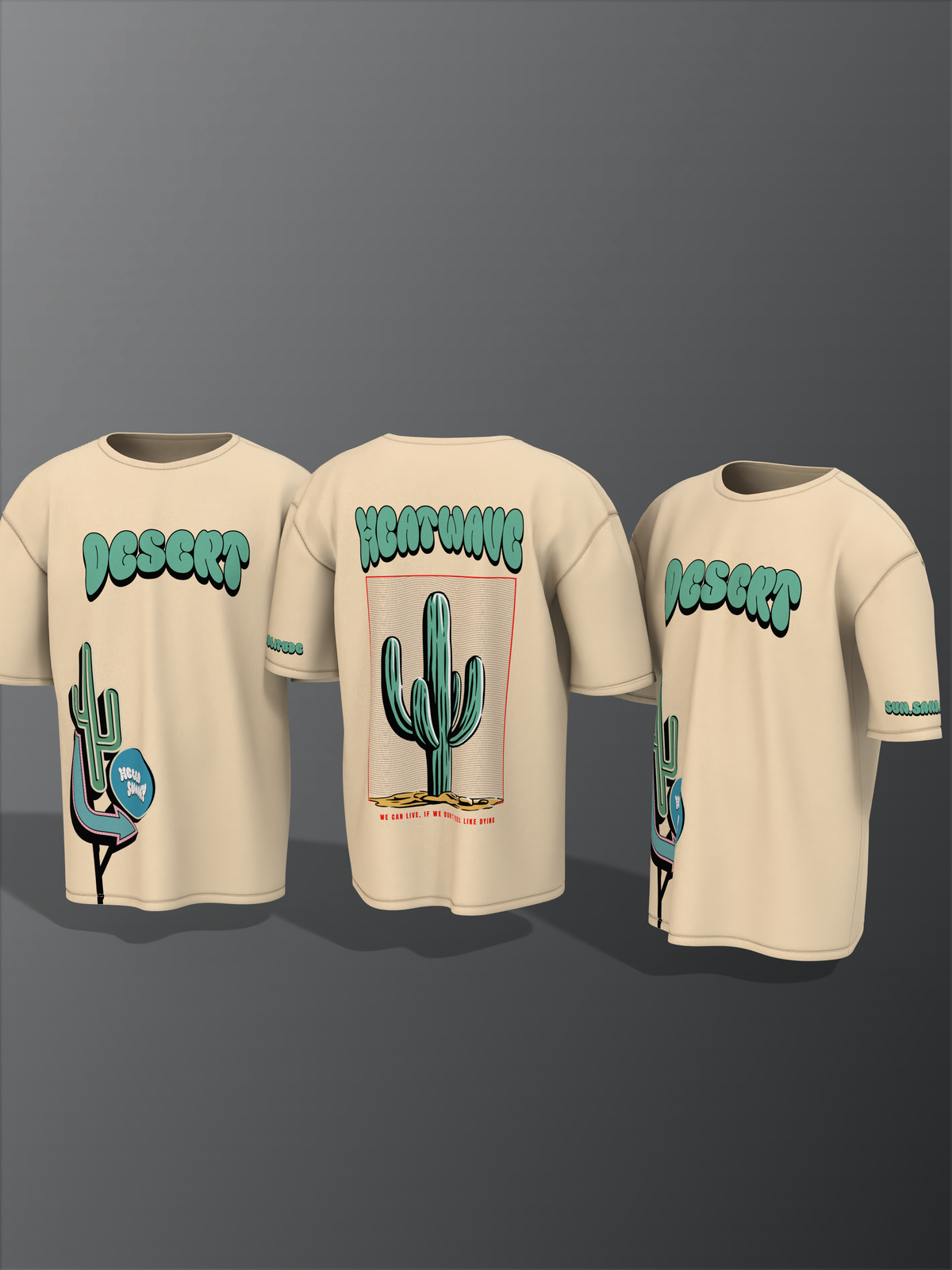 Heatwave Unisex Oversized Special Edition T-Shirt