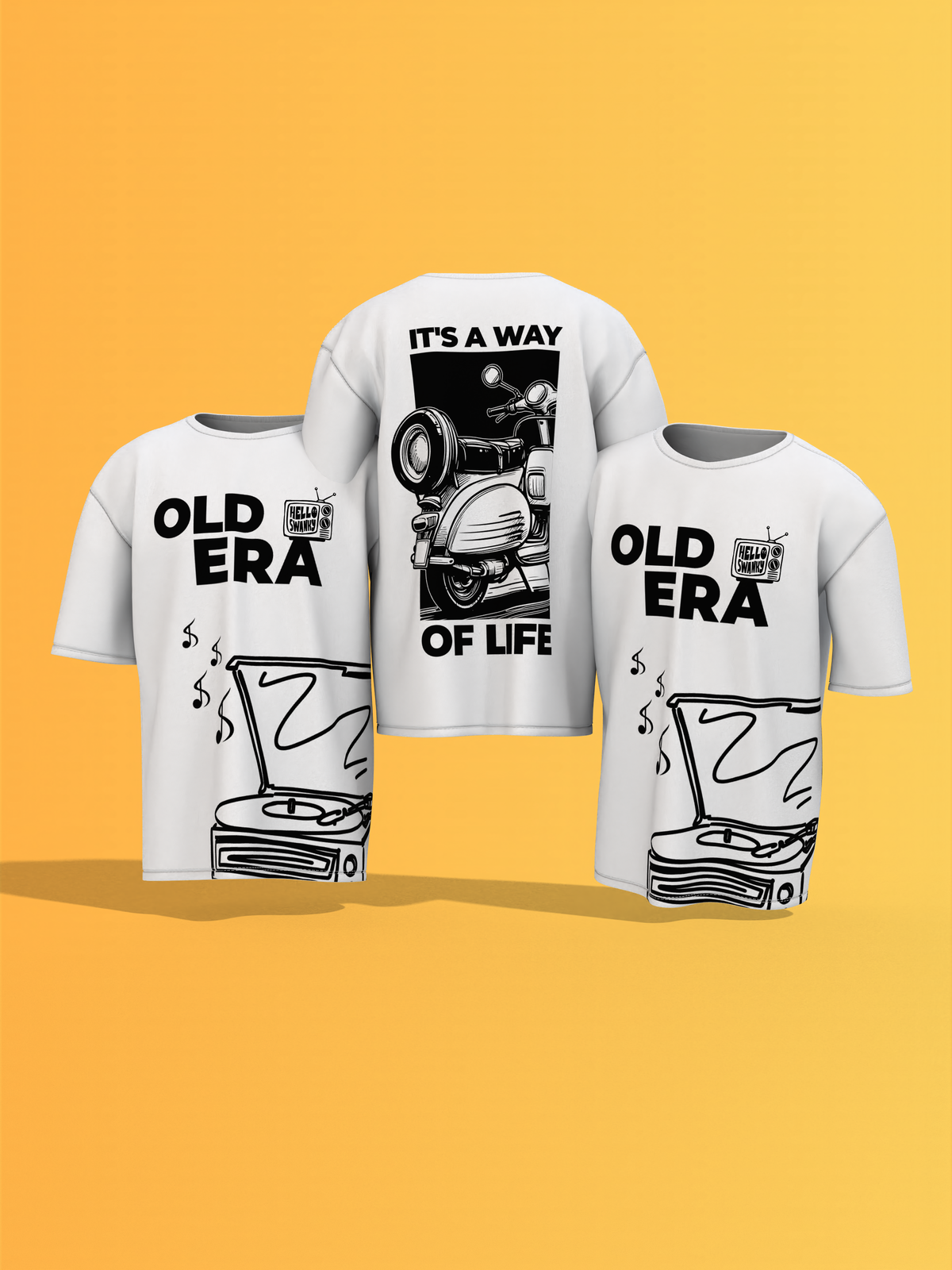 Old Era Unisex Oversized Special Edition T-Shirt