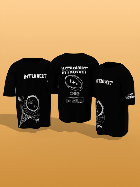 Introvert Unisex Oversized Special Edition T-Shirt