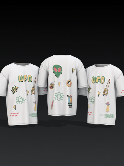 UFO Unisex Oversized Special Edition T-Shirt