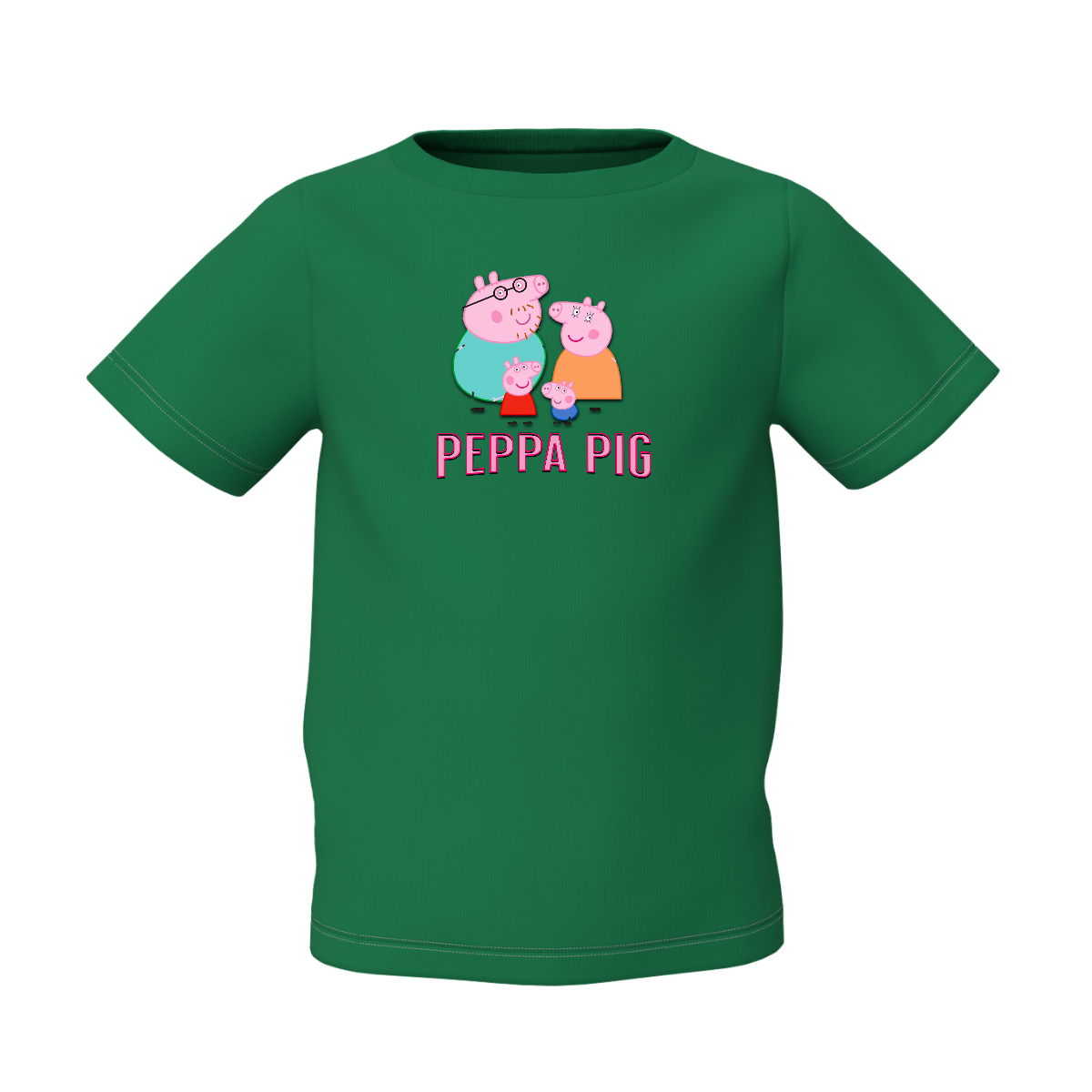 Peppa Pig Kids T-Shirt Cute Soft Cartoon Daily Wear Tops