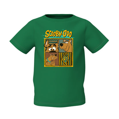Scooby Doo Graphic Kids Bottle Green Printed T-Shirt Cute Cartoon