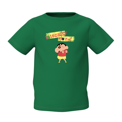 Shinchan Cartoon Kids T-Shirt Cute Anime Graphic Tee