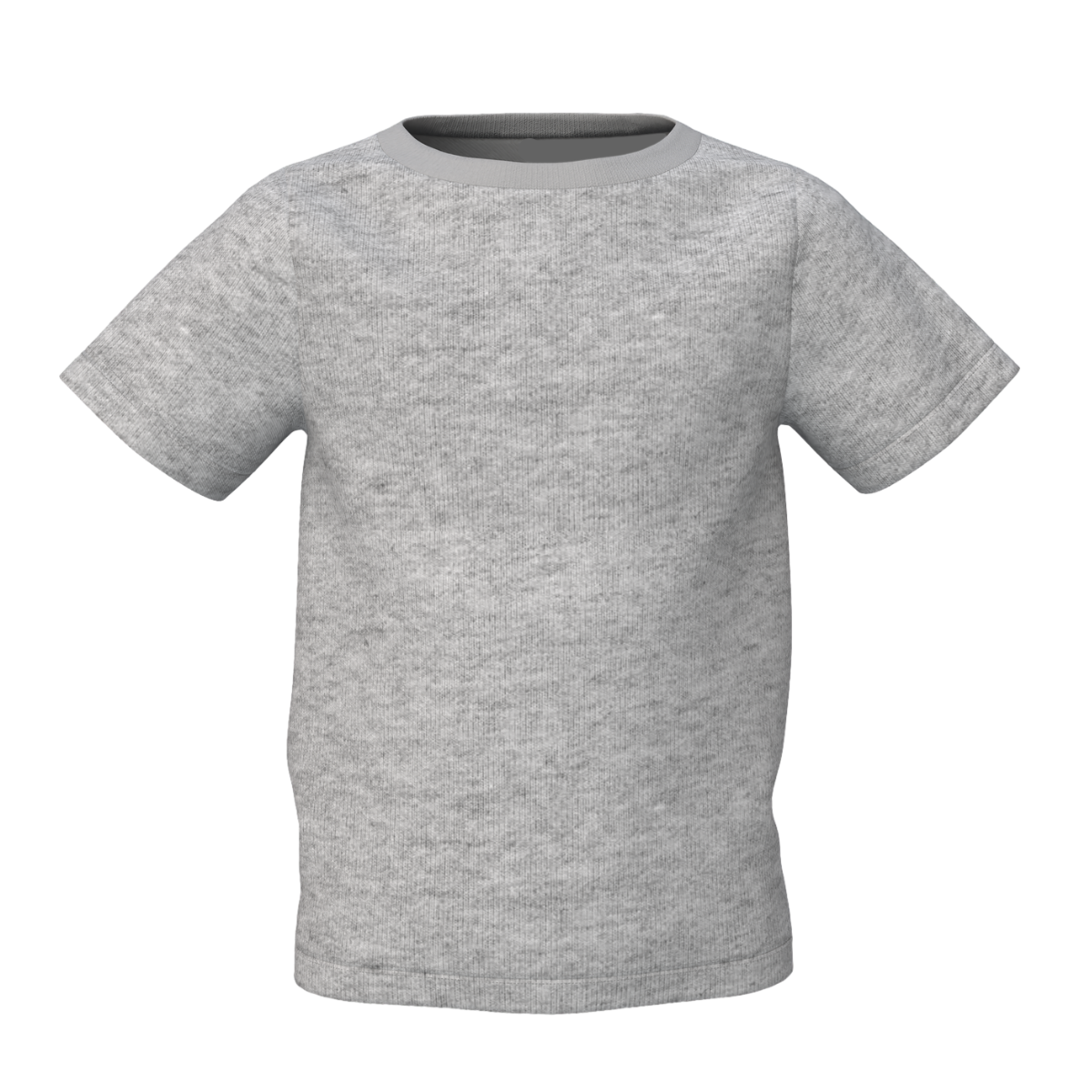 Bulk Unisex Grey Kid's T-Shirts