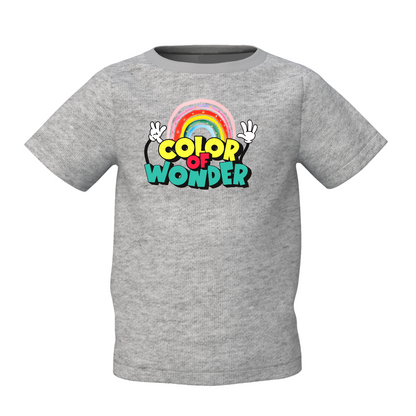 Color Of Wonder Kids T Shirt Stylish Premium Casual Everyday