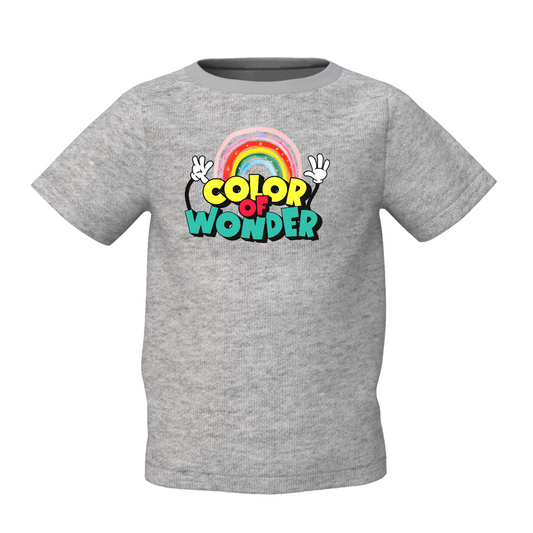 Color Of Wonder Kids T Shirt Stylish Premium Casual Everyday