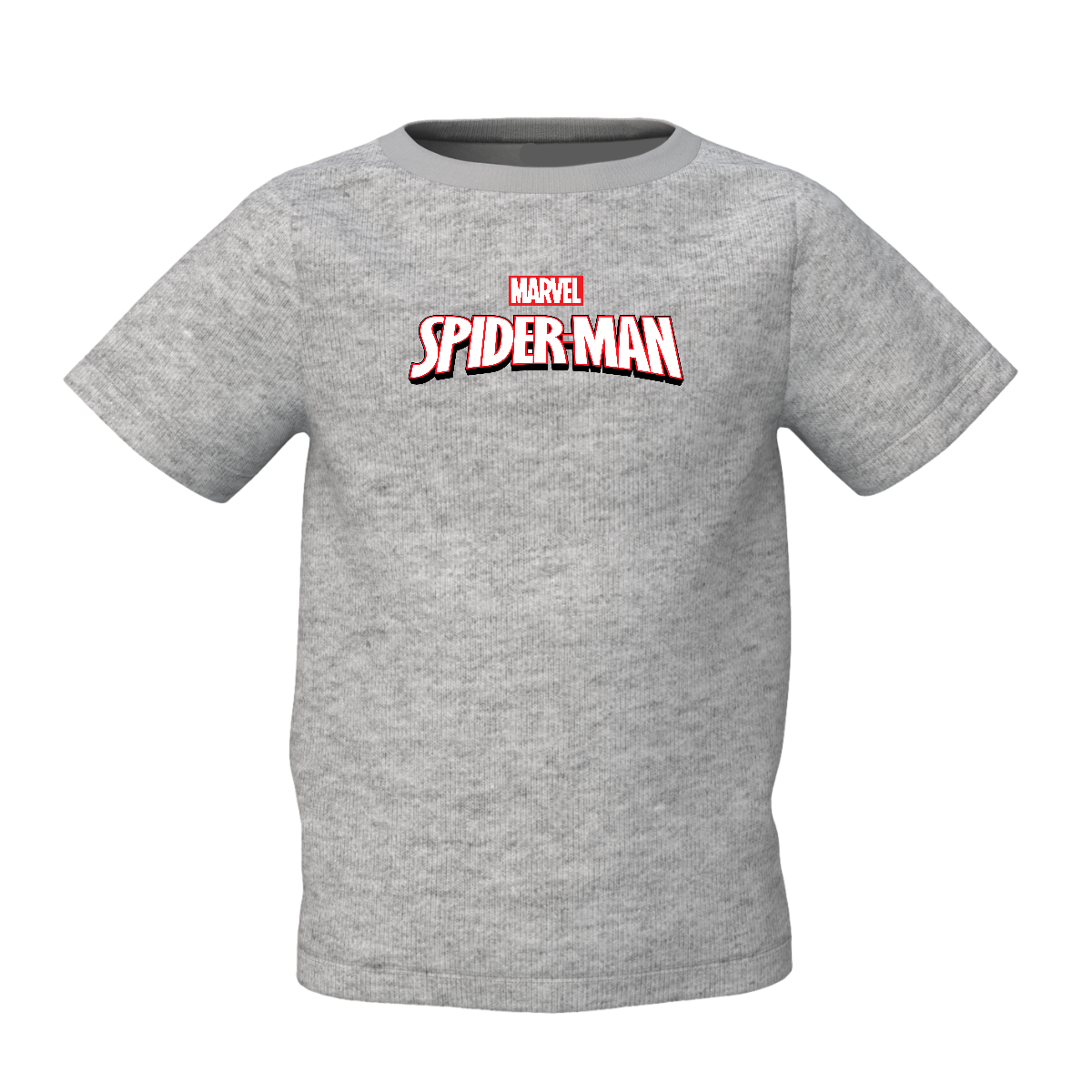 Spider Man Grey Graphic Kid’s Printed T-Shirt – Fun & Comfortable