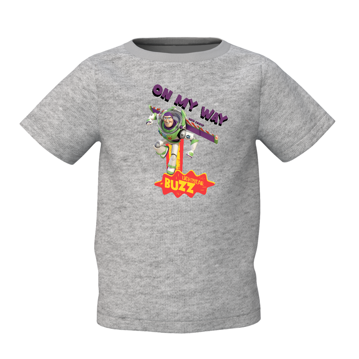 My Hero Graphic Kid’s Grey Printed T-Shirt Stylish & Comfortable