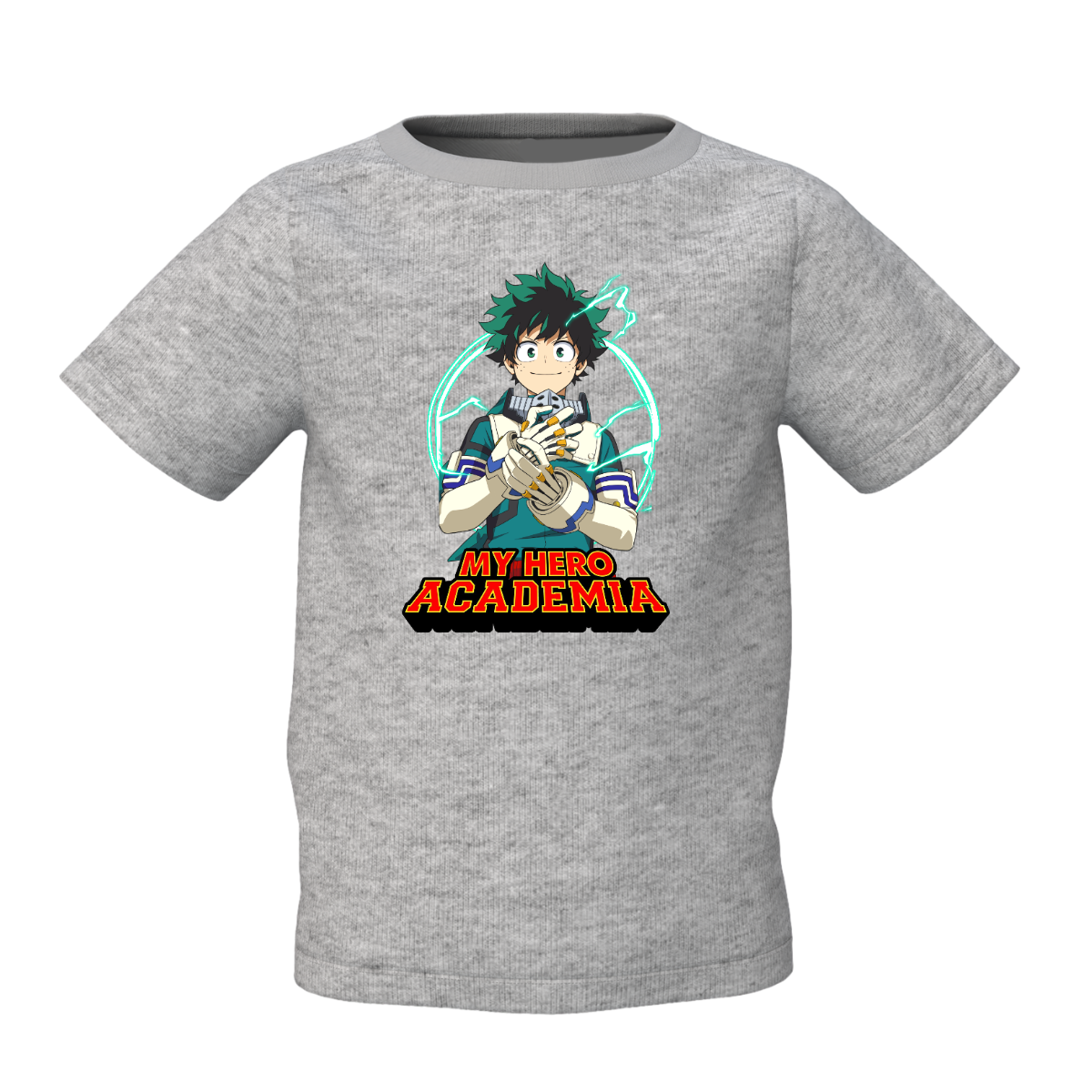 My Hero Graphic Kid’s Grey Printed T-Shirt Stylish & Comfortable