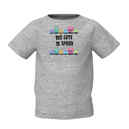 Too Cute Grey Kids T-Shirt  Adorable Print in Kids Clothes