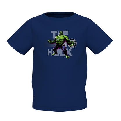 Hulk Graphic Kid’s Navy Blue Printed T-Shirt