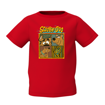Scooby Doo Graphic Kids Red Printed T-Shirt Cute Cartoon