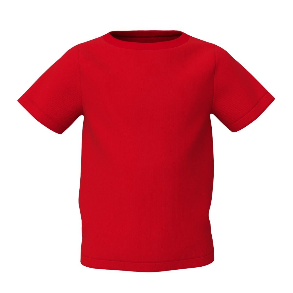 Bulk Unisex Red Kid's T-Shirts