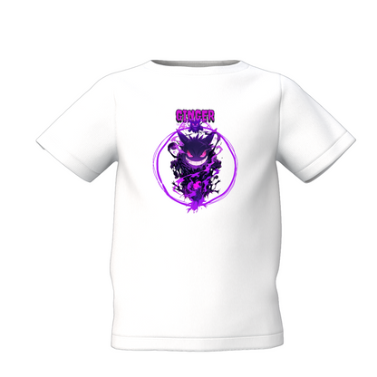 Ginger Graphic Kid’s White Printed T-Shirt Stylish Casual Wear