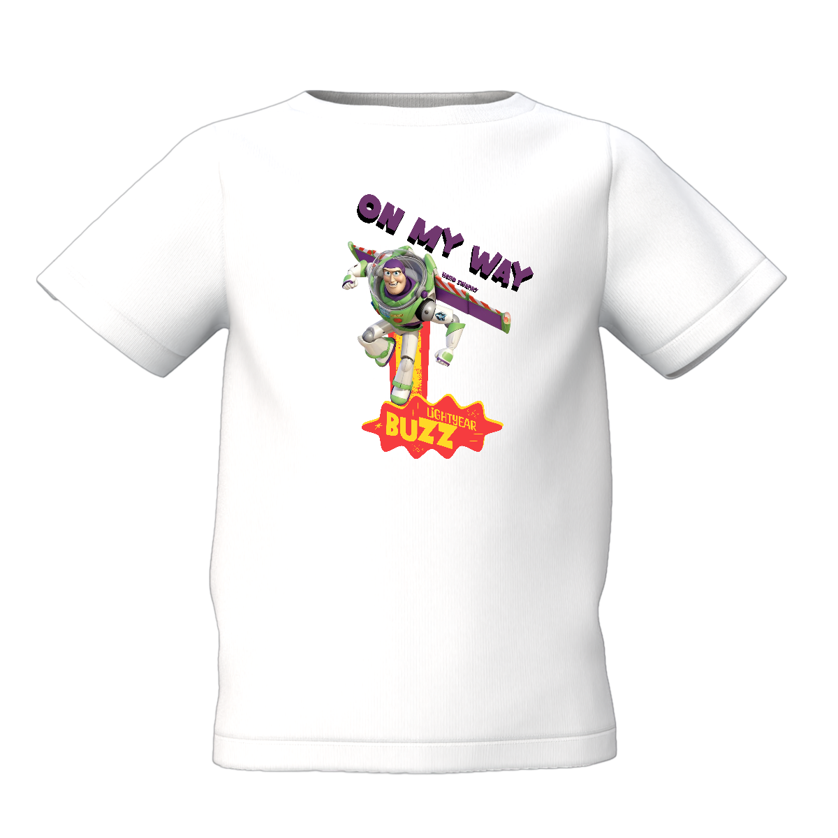 Buy On My Way Kids T-Shirt Trendy White Kids T-Shirts