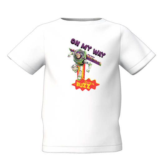 Buy On My Way Kids T-Shirt Trendy White Kids T-Shirts