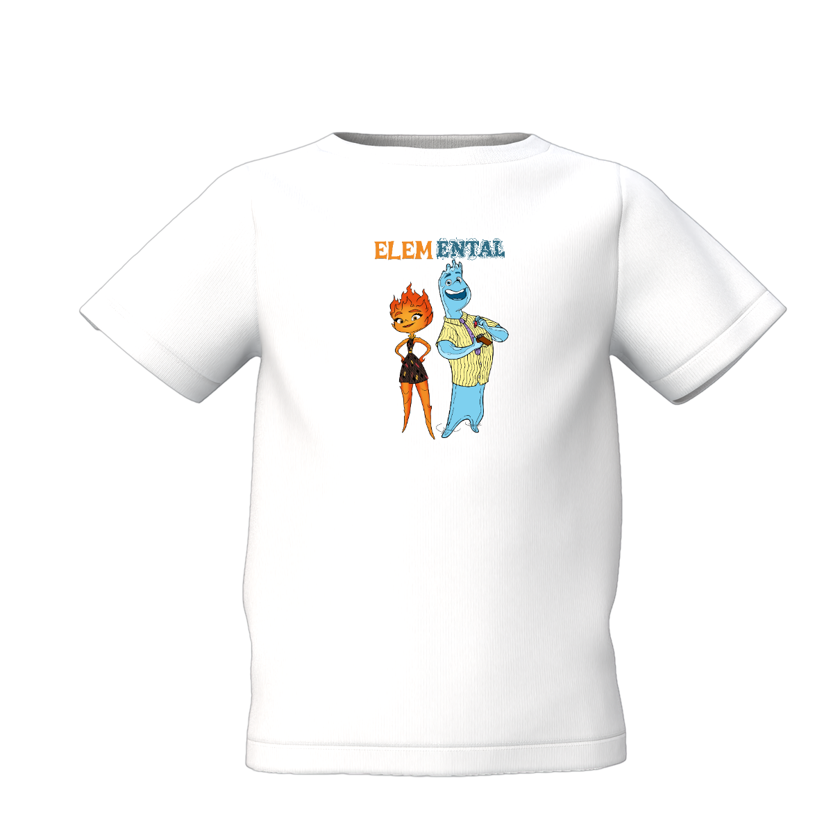 Buy Elemental Kids T-Shirt  Cool White Graphic Kids Tee