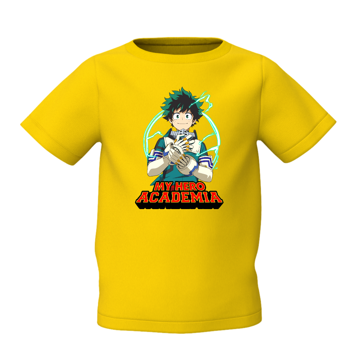 Buy Yellow My Hero Kids T-Shirt Stylish Graphic Kids Clothes