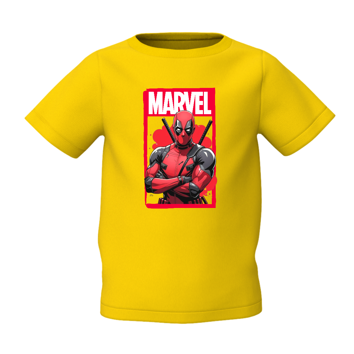 Buy Deadpool Kids T-Shirt  Cool Yellow Kids T-Shirts