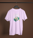 Nusta Paisa Unisex Lavender Round Neck T-Shirt | Desi Graphic