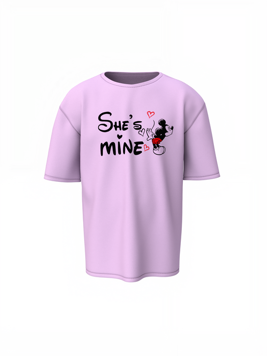 Mine Couple Oversized T-Shirts