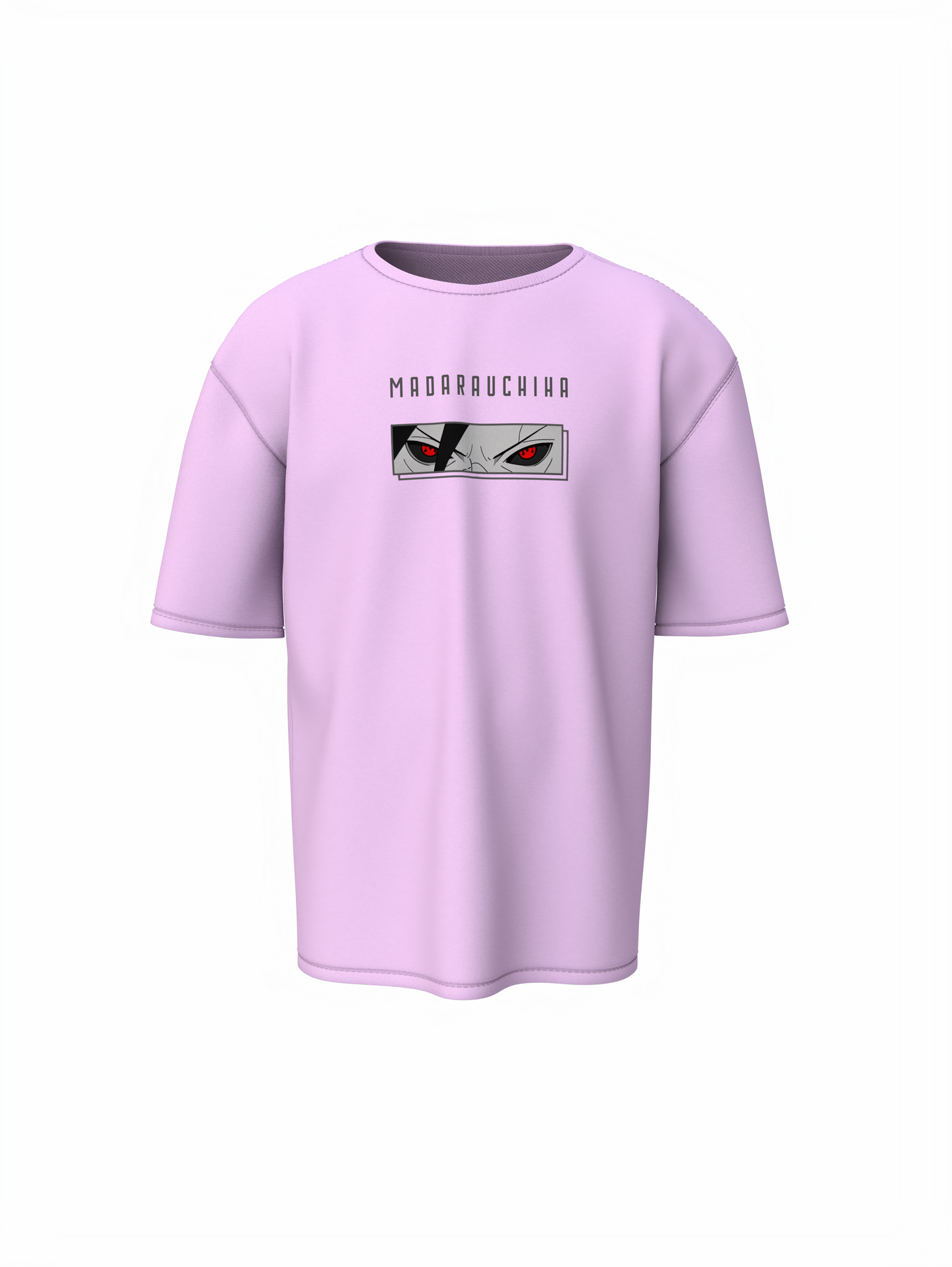 Oversized T-Shirt Red Eye Reckoning Bold Casual Wear Style