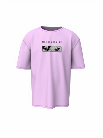Oversized T-Shirt Red Eye Reckoning Bold Casual Wear Style