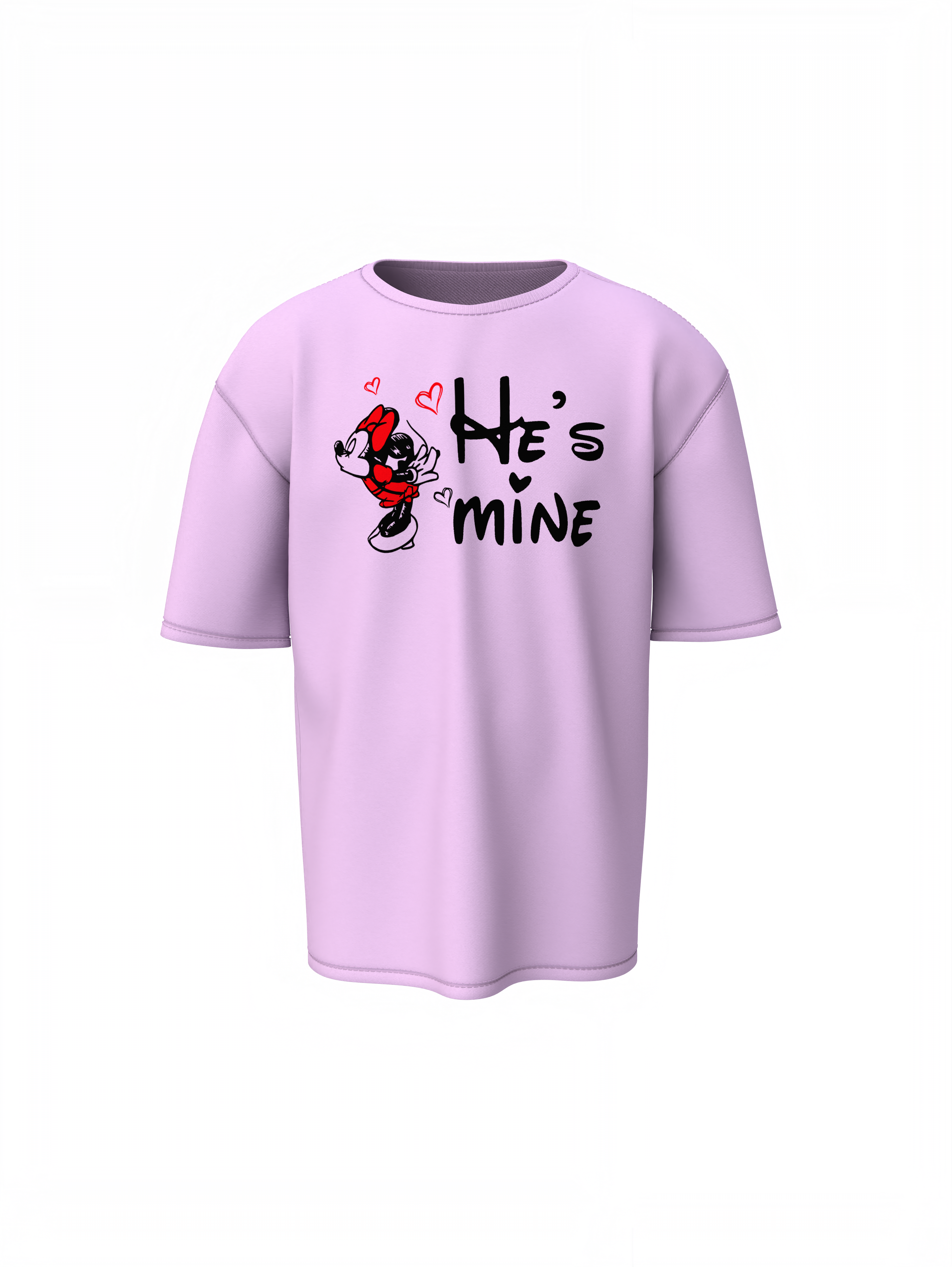 Mine Couple Oversized T-Shirts